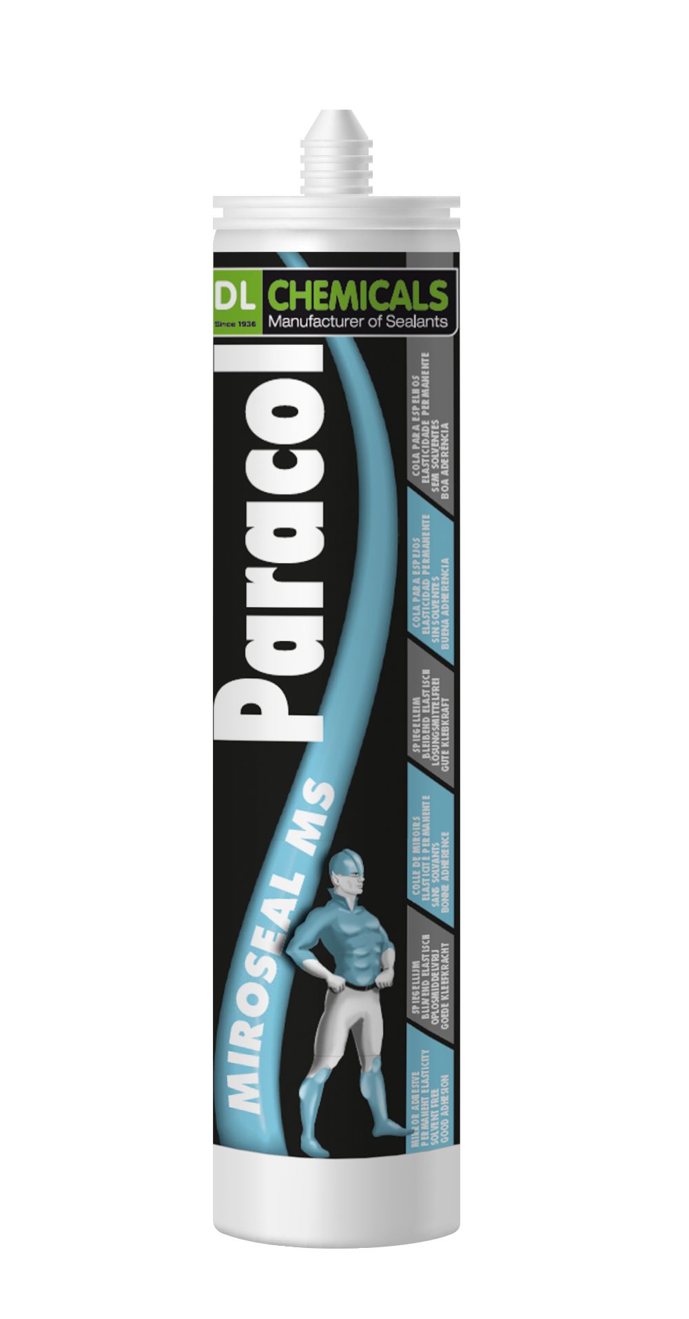 UUS!  Professionaalne peegliliim - Paracol Miroseal MS - CHEMIX