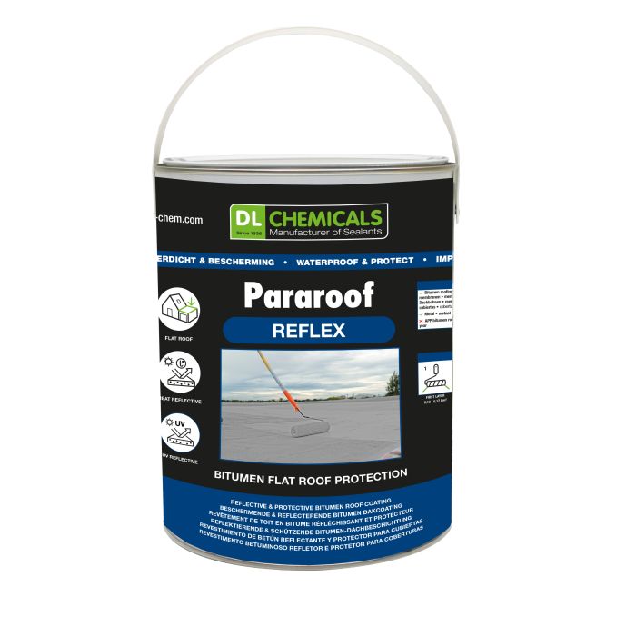 UUS TOODE! Pararoof Reflex - Kaitsev ja energiasäästlik bituumenkattekiht - CHEMIX
